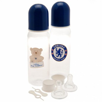 FC Chelsea sada láhví pro kojence 2 pcs Feeding Bottles