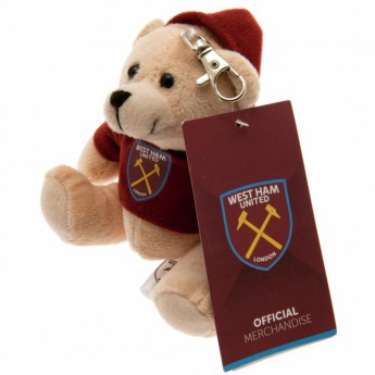 West Ham United plyšový medvídek Bag Buddy Bear