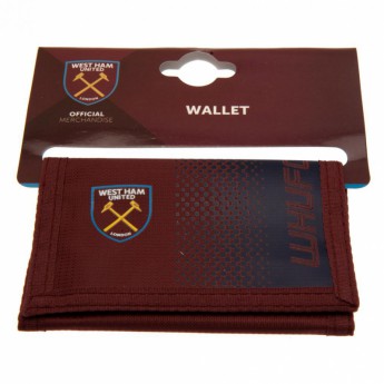 West Ham United peněženka z nylonu Nylon Wallet