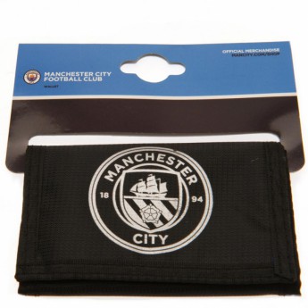 Manchester City peněženka z nylonu black Nylon Wallet