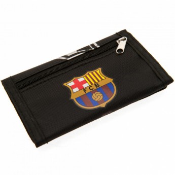 FC Barcelona peněženka z nylonu black Nylon Wallet