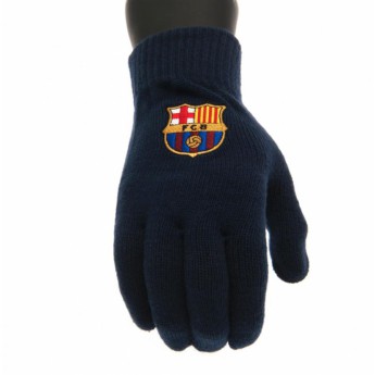 FC Barcelona pánské rukavice Knitted Gloves Adult