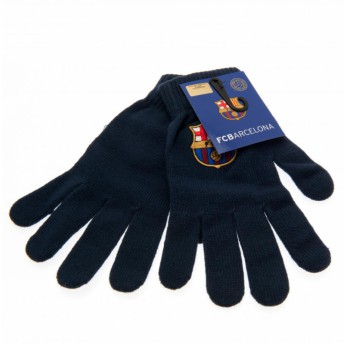 FC Barcelona pánské rukavice Knitted Gloves Adult