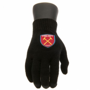 West Ham United dětské rukavice Knitted Gloves Junior