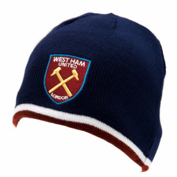 West Ham United zimní kulich Reversible Knitted