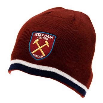 West Ham United zimní kulich Reversible Knitted