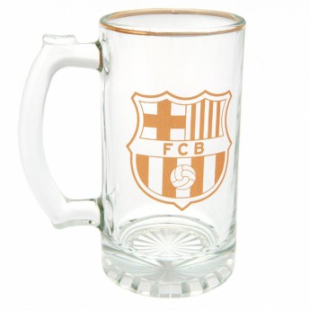 FC Barcelona sklenice Glass Tankard gold