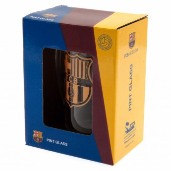 FC Barcelona sklenice Glass Tankard gold