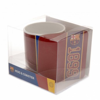FC Barcelona hrníček Mug and Coaster Set