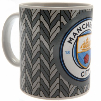 Manchester City set hrníček a plyšový medvěd Mug and Bear Set