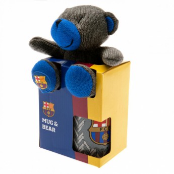 FC Barcelona set hrníček a plyšový medvěd Mug and Bear Set