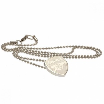 FC Arsenal řetízek na krk s přívěškem Stainless Steel Pendant & Chain