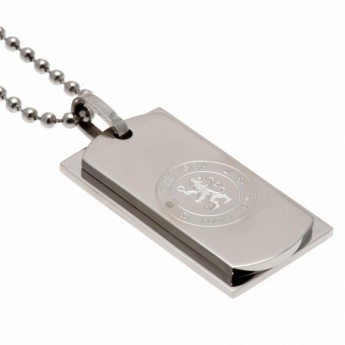 FC Chelsea řetízek na krk se psí známkou Double Dog Tag & Chain