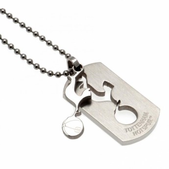 Tottenham Hotspur řetízek na krk se psí známkou Dog Tag & Chain