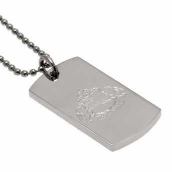 Sunderland řetízek na krk se psí známkou Engraved Dog Tag & Chain