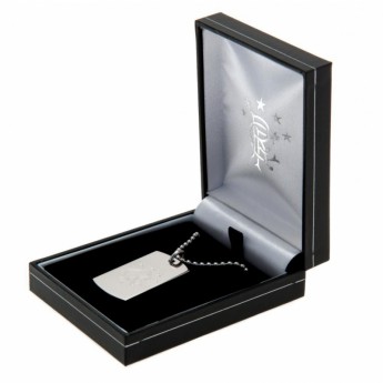 FC Rangers řetízek na krk se psí známkou Engraved Dog Tag & Chain1