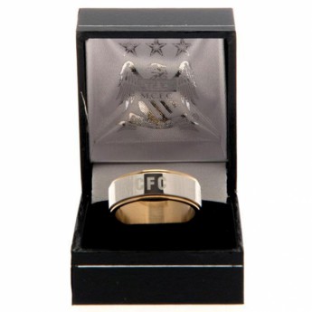 Manchester City prsten Bi Colour Spinner Ring Large EC