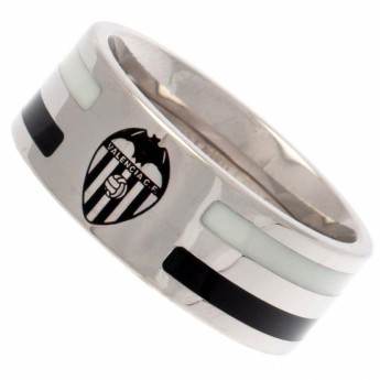 Valencia CF prsten Colour Stripe Ring Medium