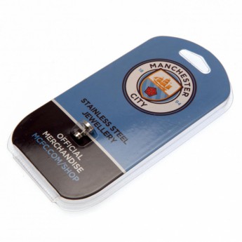 Manchester City náušnice Stainless Steel Stud Earring