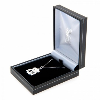 FC Liverpool řetízek na krk s přívěškem Sterling Silver Pendant & Chain CR