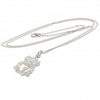 FC Liverpool řetízek na krk s přívěškem Sterling Silver Pendant & Chain CR