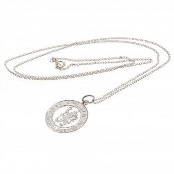 FC Chelsea řetízek na krk s přívěškem Sterling Silver Pendant & Chain CR