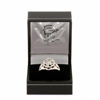 FC Rangers prsten Sterling Silver Ring Large