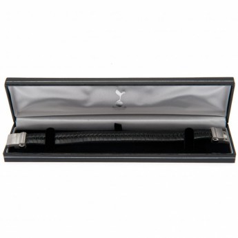 Tottenham Hotspur kožený náramek Single Plait Leather Bracelet