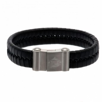 Sunderland kožený náramek Single Plait Leather Bracelet