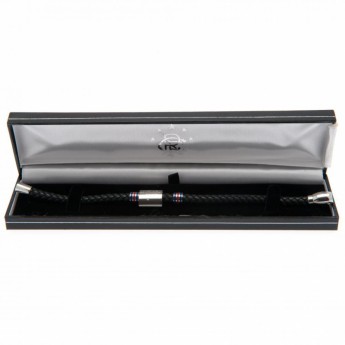 FC Rangers kožený náramek Colour Ring Leather Bracelet