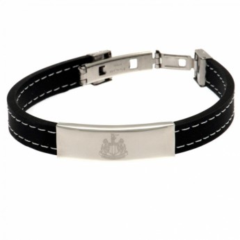 Newcastle United silikonový náramek Stitched Silicone Bracelet