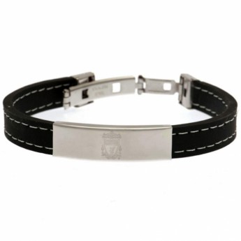 FC Liverpool silikonový náramek Stitched Silicone Bracelet