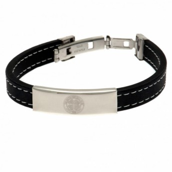 FC Celtic silikonový náramek Stitched Silicone Bracelet