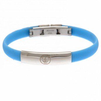 Manchester City silikonový náramek Colour Silicone Bracelet