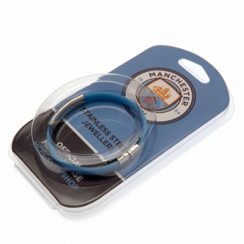 Manchester City silikonový náramek Colour Silicone Bracelet