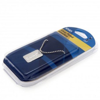 Tottenham Hotspur řetízek na krk se psí známkou Silver Plated Dog Tag & Chain