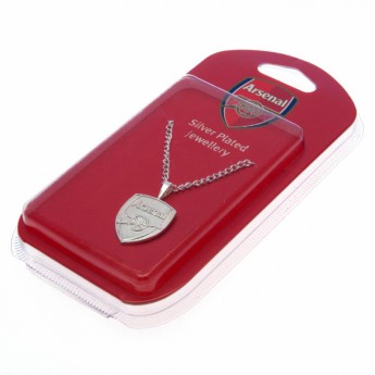 FC Arsenal přívěšek na krk Silver Plated Pendant & Chain XL