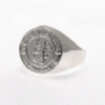 FC Chelsea prsten Silver Plated Crest Large