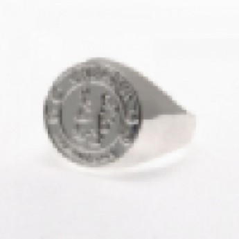 FC Chelsea prsten Silver Plated Crest Medium