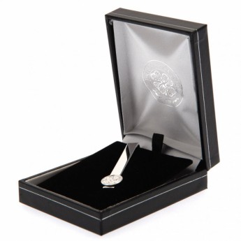 FC Celtic kravatová spona Silver Plated Tie Slide