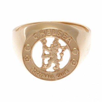 FC Chelsea prsten 9ct Gold Crest Medium