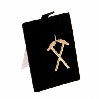 West Ham United zlatý přívěšek 9ct Gold Pendant Hammers