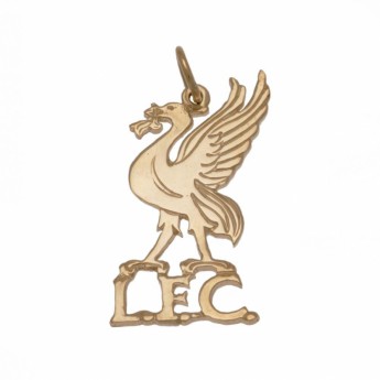 FC Liverpool zlatý přívěšek 9ct Gold Pendant Livebird
