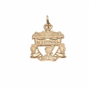 FC Liverpool zlatý přívěšek 9ct Gold Pendant Crest