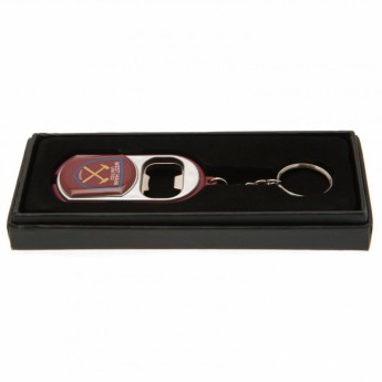 West Ham United přívěšek s otvírakem Key Ring Torch Bottle Opener