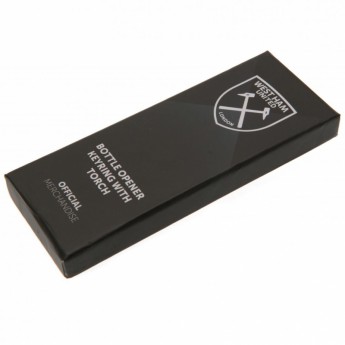 West Ham United přívěšek s otvírakem Key Ring Torch Bottle Opener