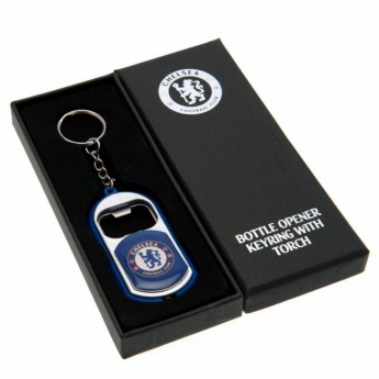 FC Chelsea přívěšek s otvírakem Key Ring Torch Bottle Opener