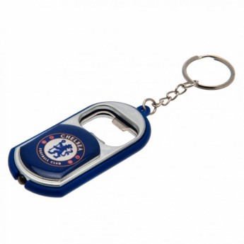 FC Chelsea přívěšek s otvírakem Key Ring Torch Bottle Opener