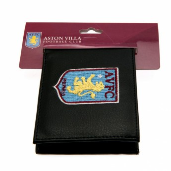 Aston Villa peněženka z technické kůže Embroidered Wallet