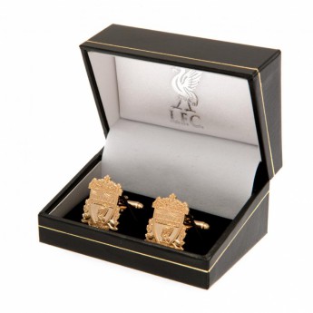 FC Liverpool manžetové knoflíčky Gold Plated Cufflinks